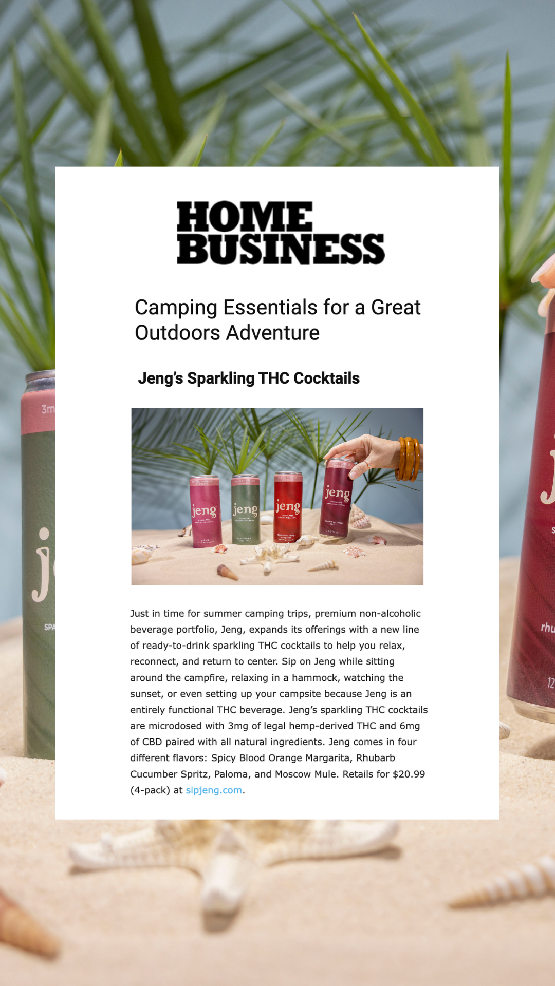 Jeng Featured in Home Business Magazine
