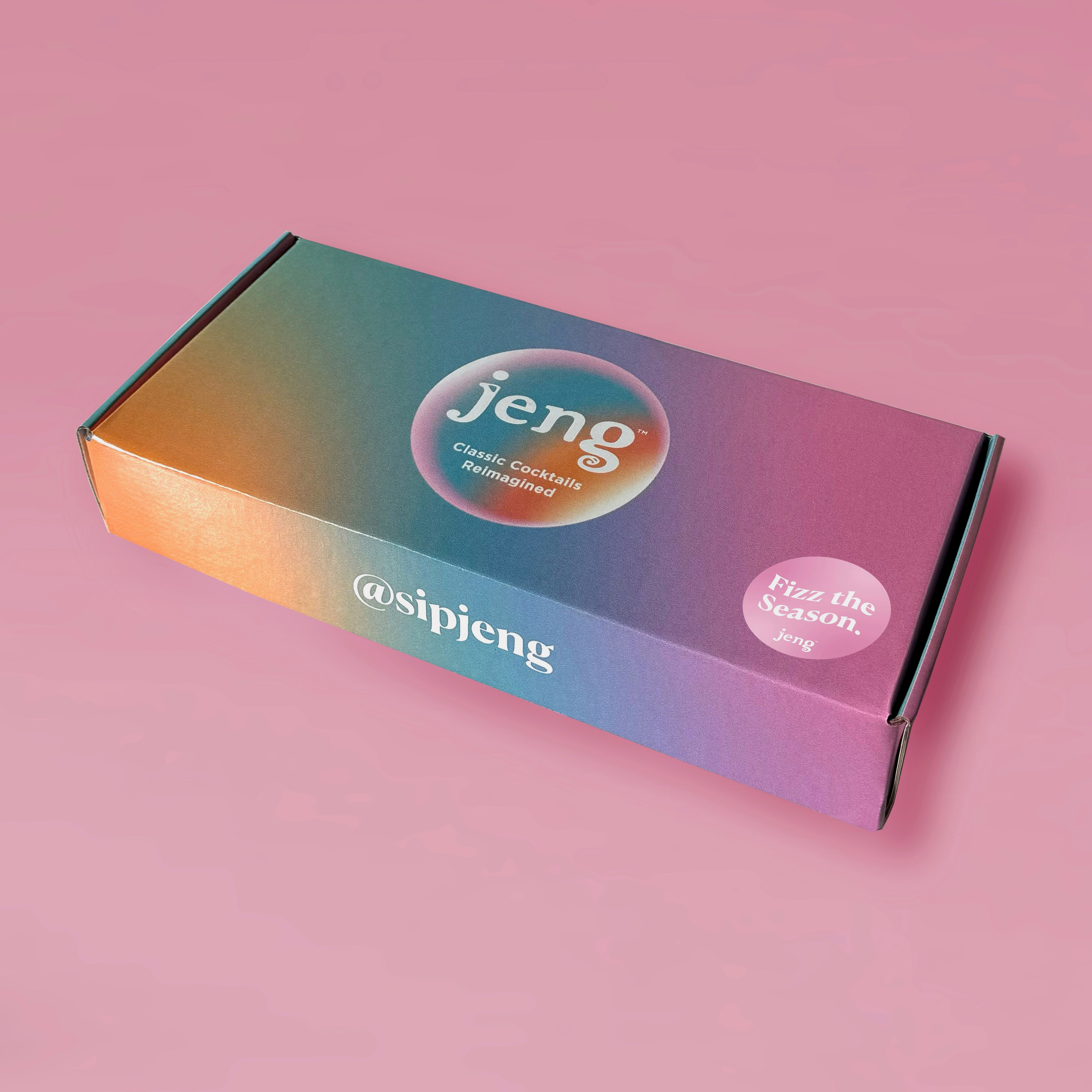 Holiday Gift Box | Hemp Cocktail Sampler with 3mg THC – Jeng