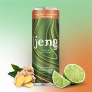 Jeng Moscow Mule Megadose 10mg zero proof cocktail with ginger lime spark